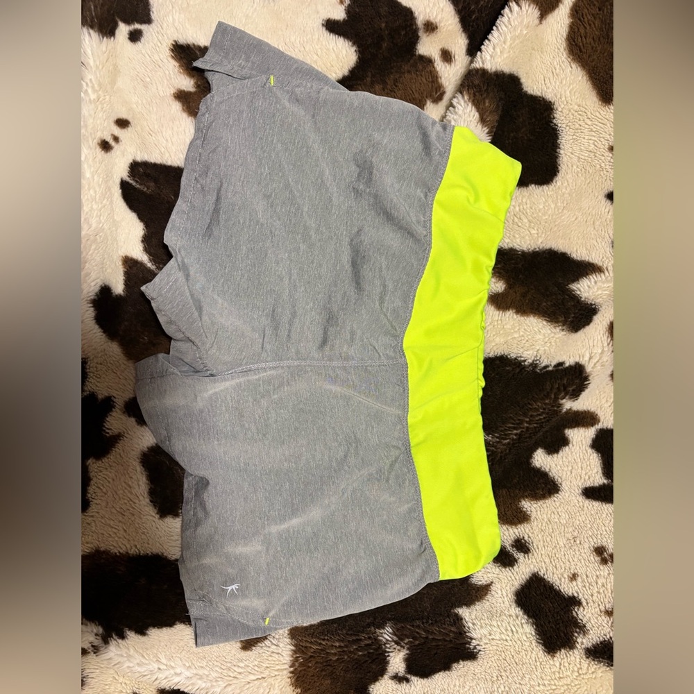 Danskin Neon Yellow Athletic Shorts